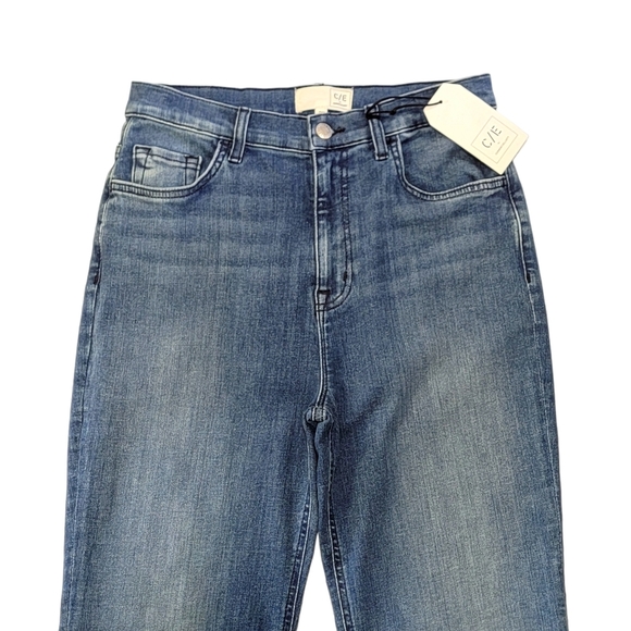 NEW Current Elliot High Rise Flare Denim Blue Jeans NWT Women's Size 27 - Picture 3 of 12